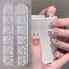 Tiwnefua precision tweezer with open box highlighting easy stone placement