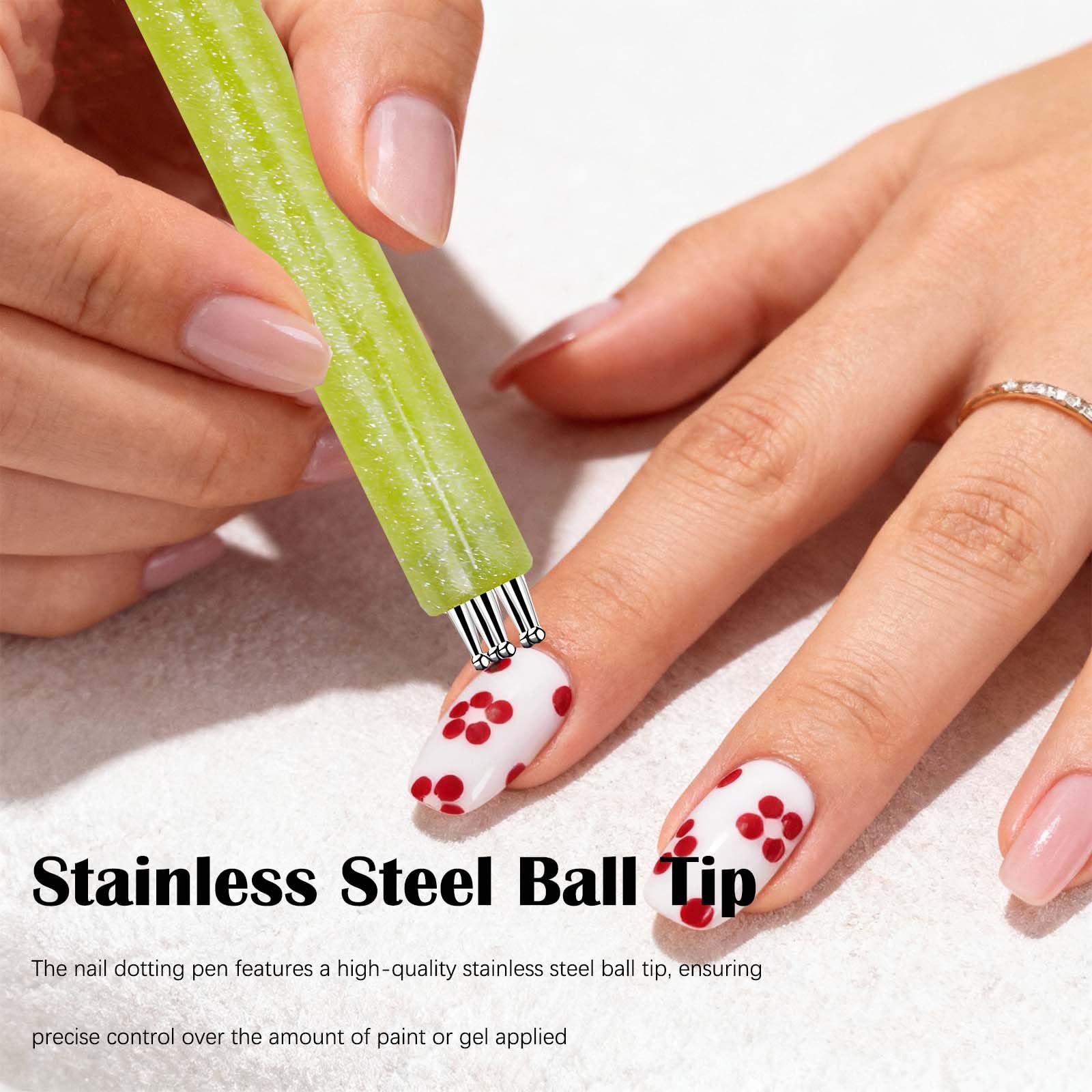 Tizee closeup stainless steel ball tip detailing precise control