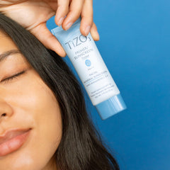 TIZO applied on hand demonstrating blendability and coverage benefit