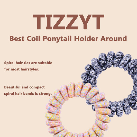 TIZZYT close-up of coil texture highlighting smooth, non-snatching surface