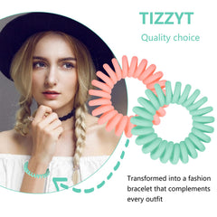 TIZZYT worn on wrist as bracelet showing portability and quick access