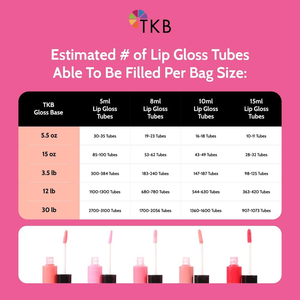 TKB Flexagel M in a cosmetic pouch lifestyle image showing portable maker-ready convenience benefit