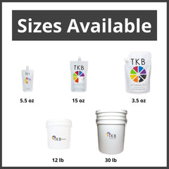 TKB Trading 5.5oz jar next to a ruler showing size and quantity benefit