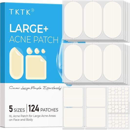 TKTK front packaging showing full 124-count kit and sizes, convenience pack benefit