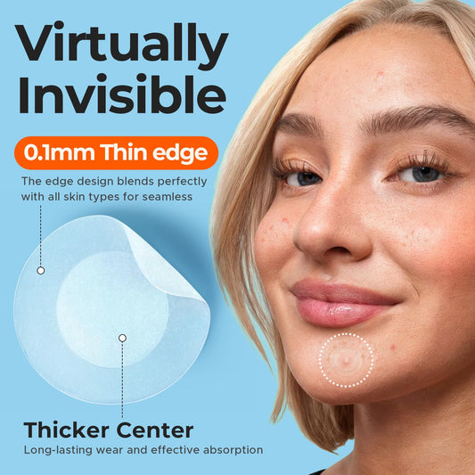 TKTK individual patch close-up highlighting ultra-thin profile and comfort