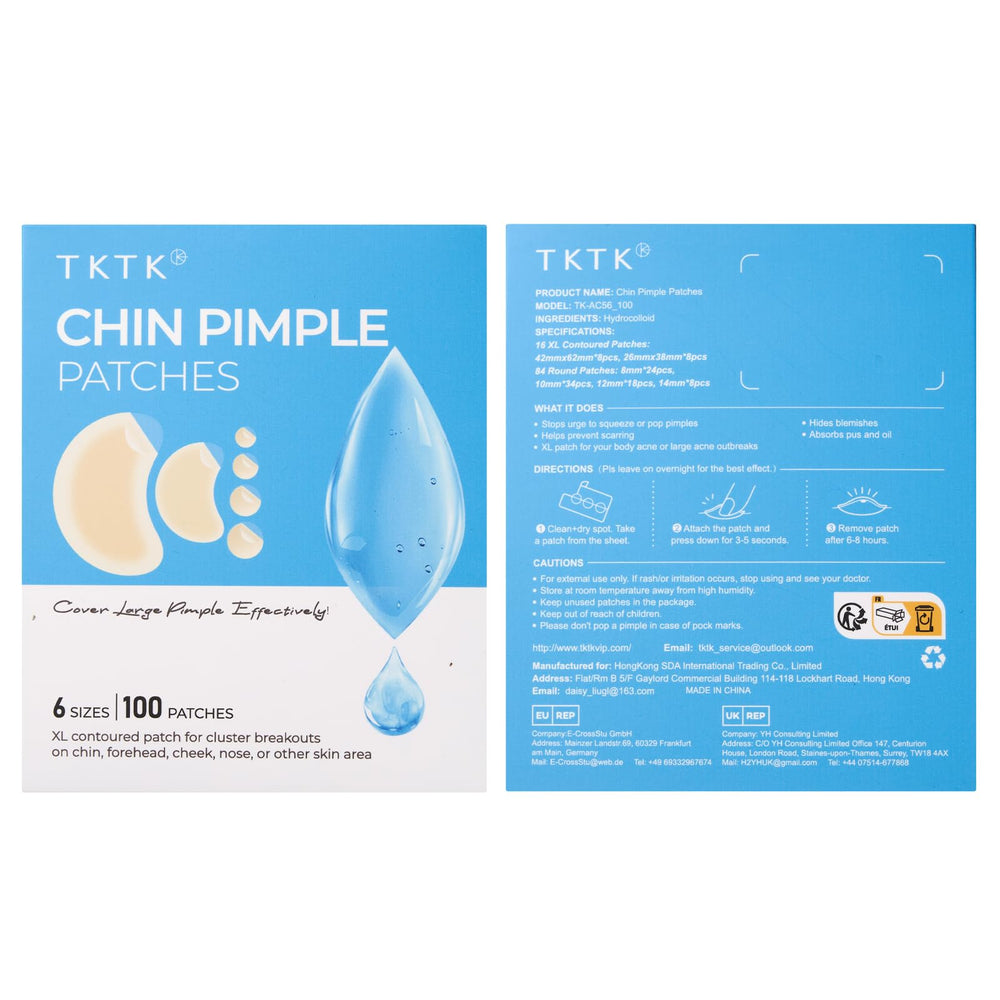 TKTK ingredient label image highlighting fragrance-free gentle formula