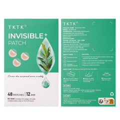 TKTK lifestyle image of woman wearing patch outdoors for confident wear