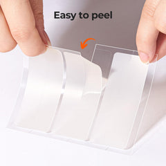 TKTK worn during sleep, comfortable overnight blemish protection
