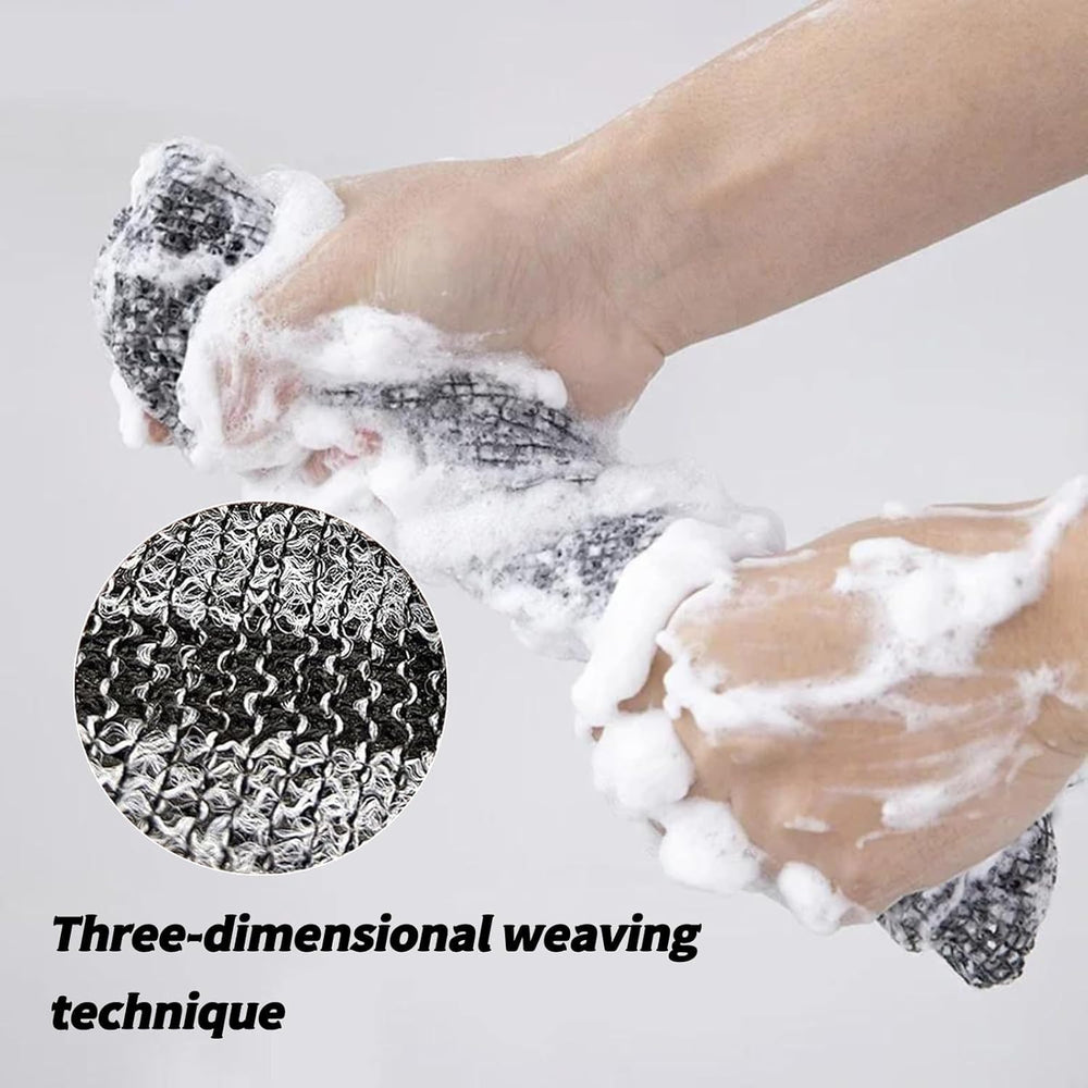 TLOPA Blissal length shown against hand to highlight extended reach for back cleaning