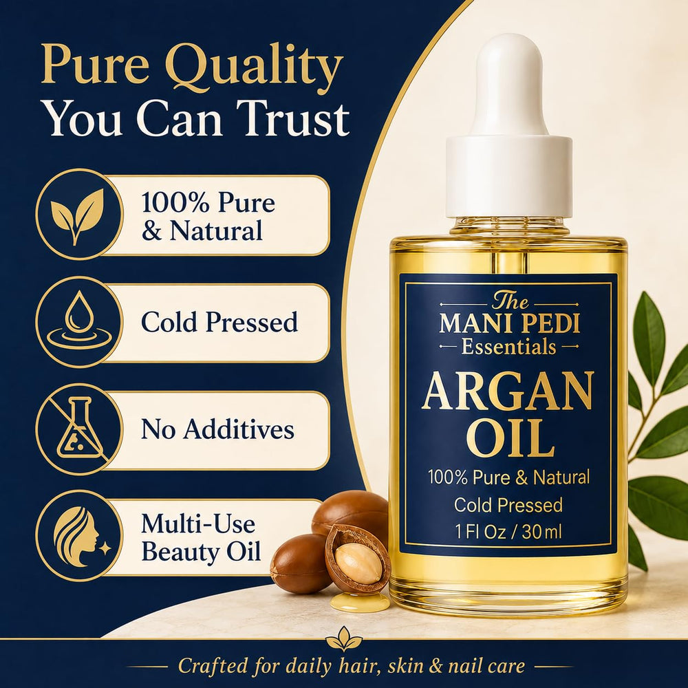 The Mani Pedi Essentials close-up texture to show lightweight absorption