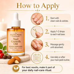 The Mani Pedi Essentials applied during a manicure showing smoother cuticles benefit