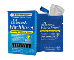 T.N. Dickinson's front packet showing individual wrap and compact size for travel