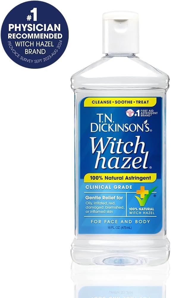 T.N. Dickinson's bottle inside a first-aid kit for on-the-spot irritation relief