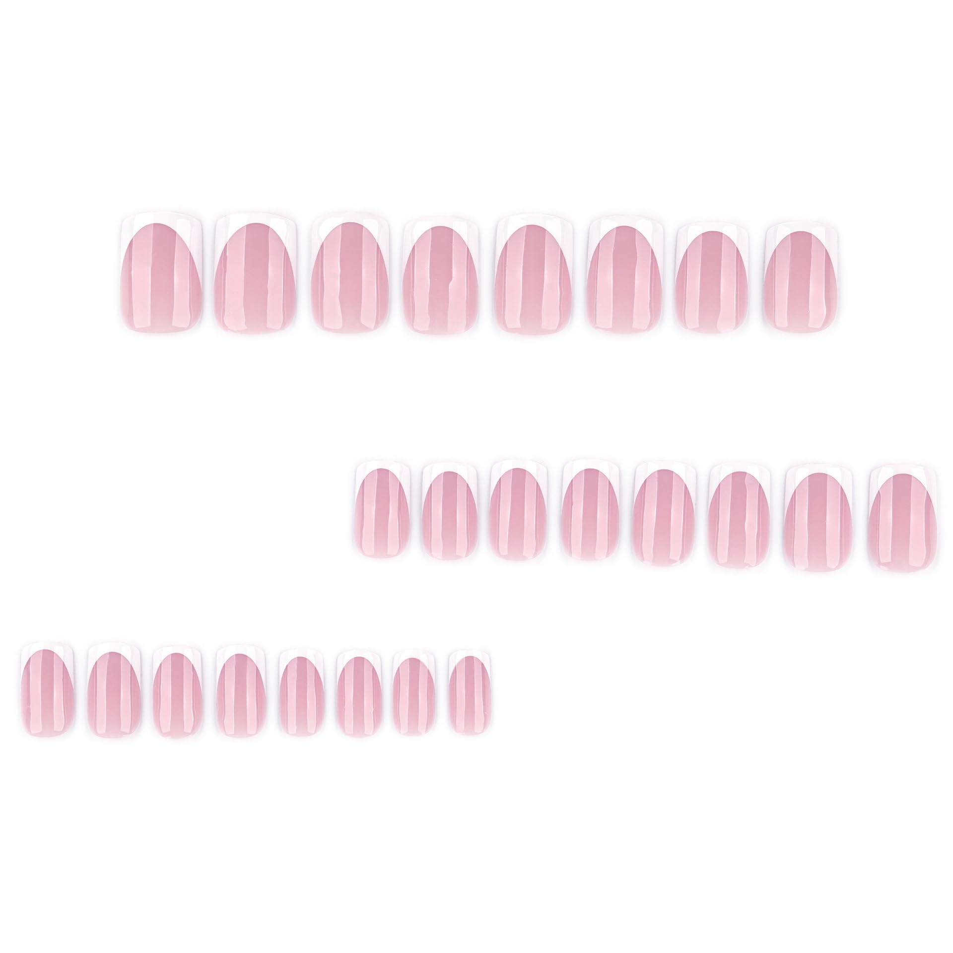 Tnampv hand applying a press-on nail illustrating quick at-home manicure convenience