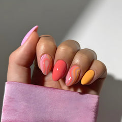 Tnbuokas nail set with jelly glue included showing everything needed benefit