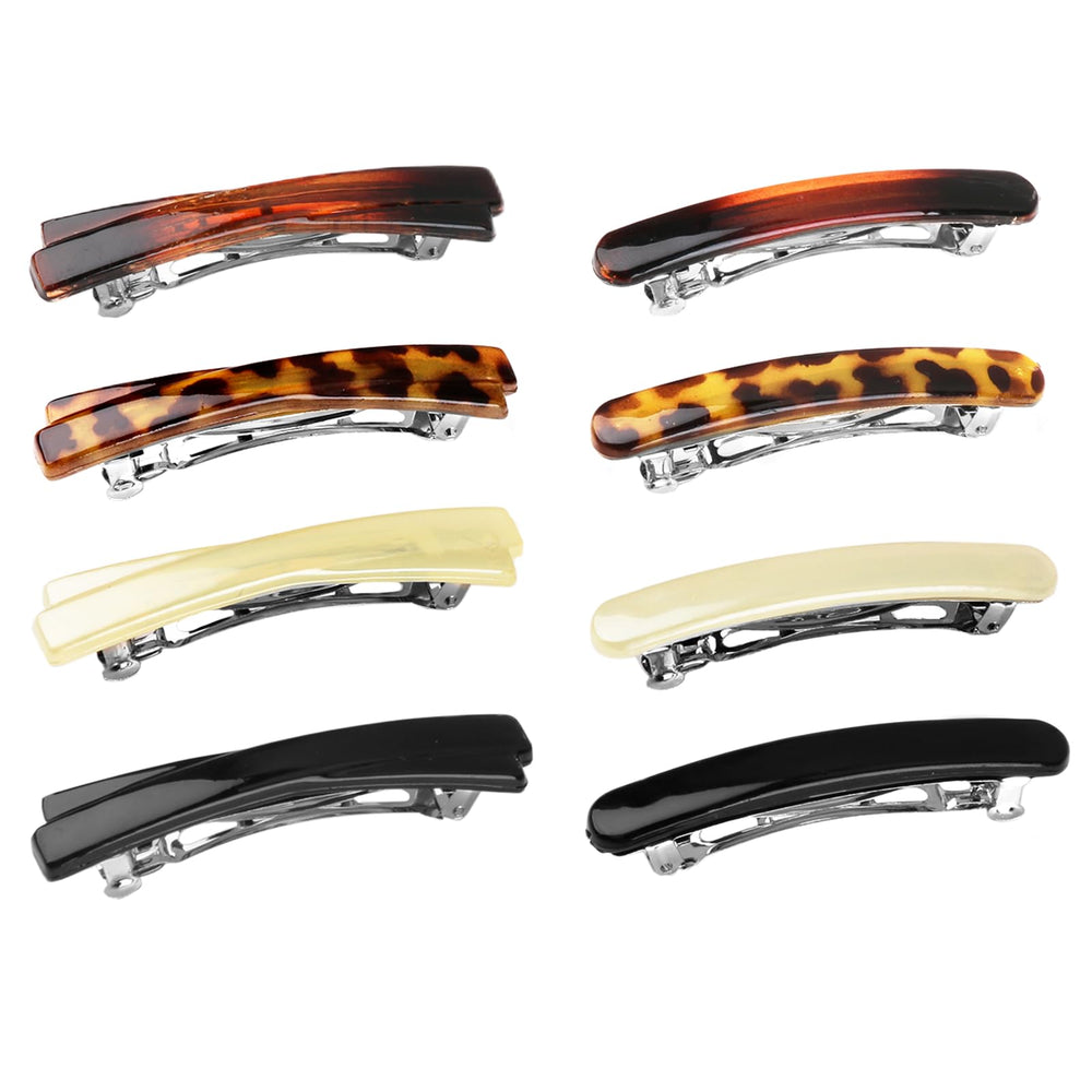 TNJPSEK barrettes inside purse lifestyle shot showing easy on-the-go styling
