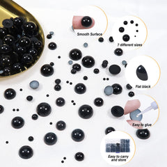 TOAOB layout showing labeled pearl sizes 2mm to 10mm for quick size selection