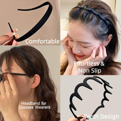 TOBATOBA close-up of comb teeth and inner grip demonstrating strong non-slip hold and comfort