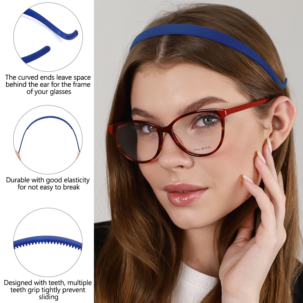 TOBATOBA u-shape profile pictured fitting around eyeglass temples