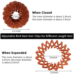 TOBATOBA clip in use creating a neat ponytail benefit fast, tidy hairstyle