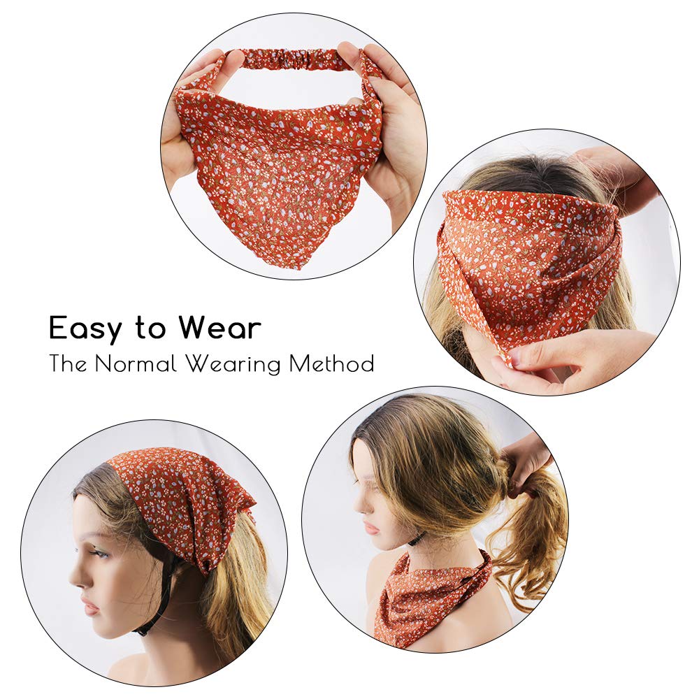 TOBATOBA model wearing scarf outdoors illustrating hands-free style, quick outfit upgrade