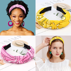 TOBATOBA close-up of knotted turban detail highlighting secure no-slip hold