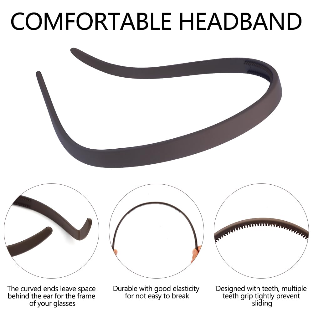 TOBATOBA side profile showing headband fit for comfortable all-day wear