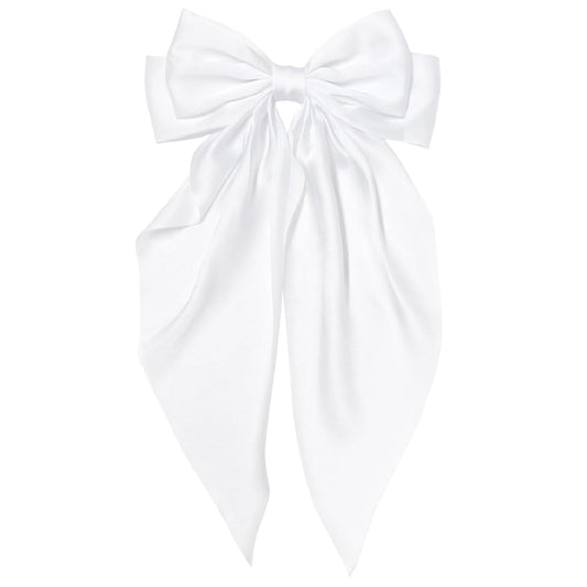 Tobeffect white bow front view showing clean shape and instant polish