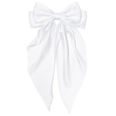 Tobeffect white bow front view showing clean shape and instant polish