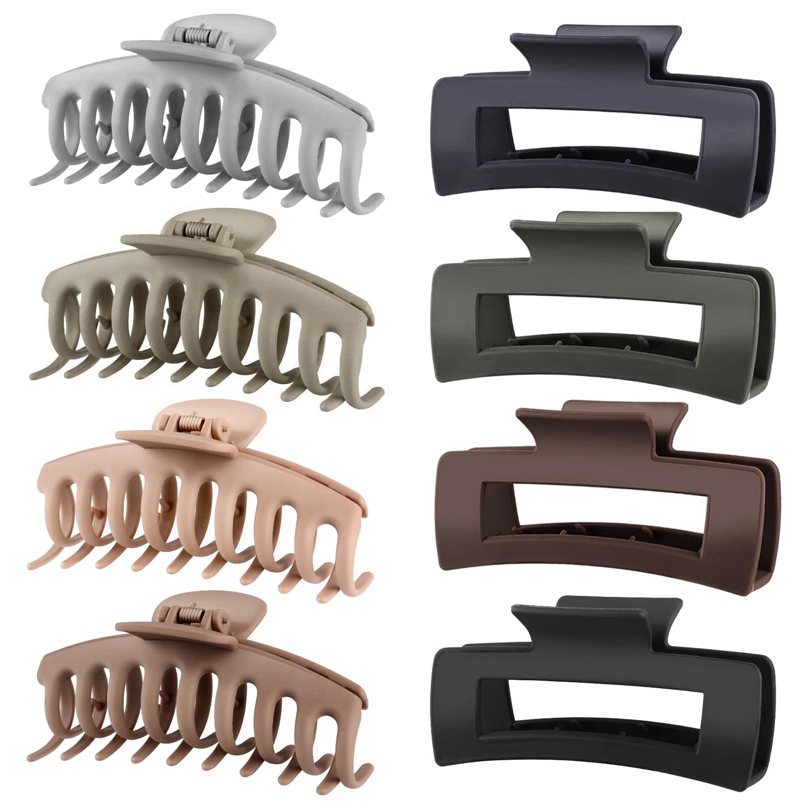 TOCESS front packaging showing eight neutral jumbo clips and gift box, ready to gift