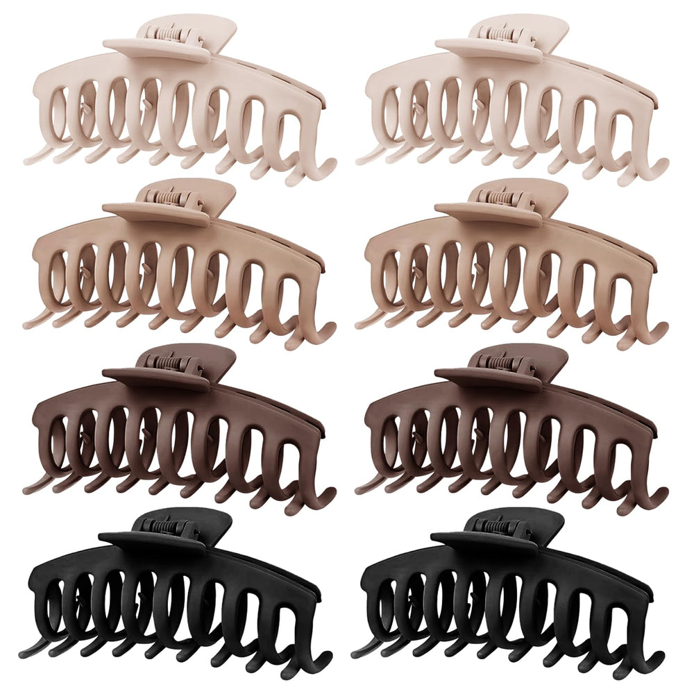 TOCESS front packaging showing 8 matte neutral clips, convenient gift-ready set