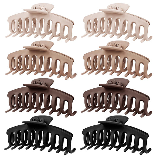 TOCESS front packaging showing 8 matte neutral clips, convenient gift-ready set