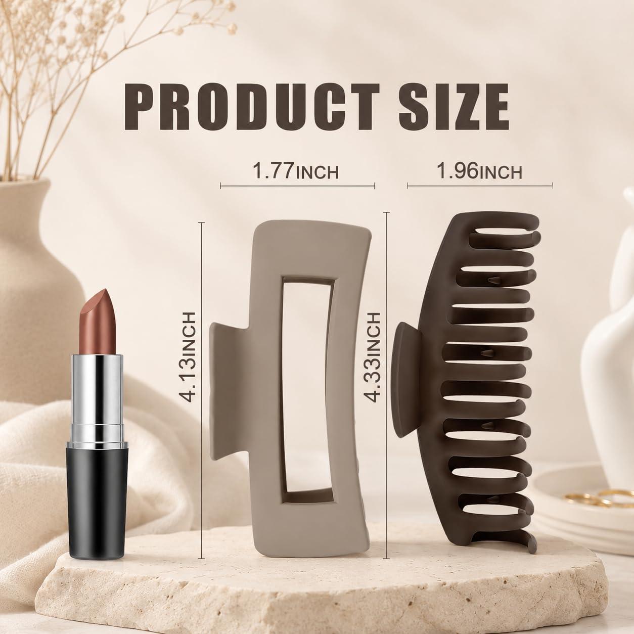 TOCESS clip used in kitchen during morning routine for practical styling