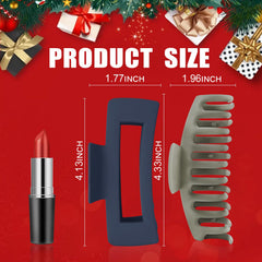 TOCESS matte finish texture of clamp, soft-touch coating for comfortable wear