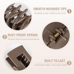 TOCESS round clip profile showing gentle curve for comfortable wear