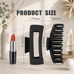 TOCESS side profile open clip highlighting strong spring durability