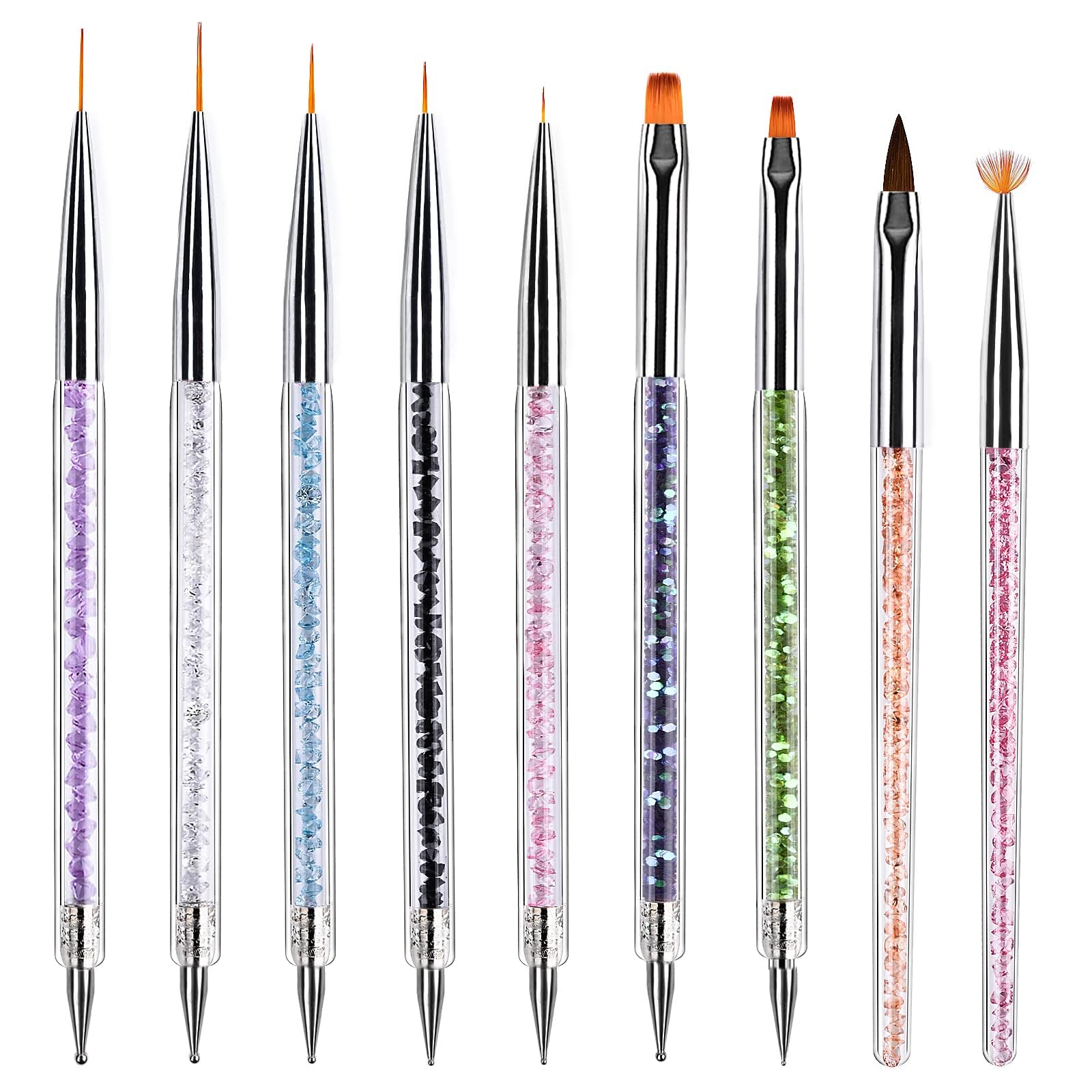 TOCOLES front packaging display showing full 9pcs set with organized layout and convenience