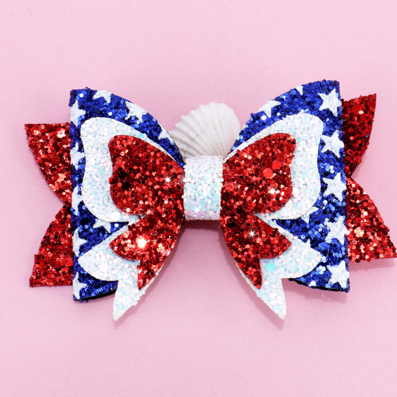 TODDER group of children wearing bows conveys matching patriotic outfit benefit