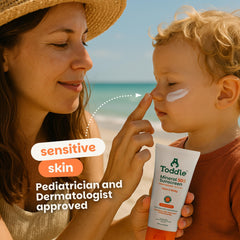 Toddle travel size among essentials highlighting carry-on convenience