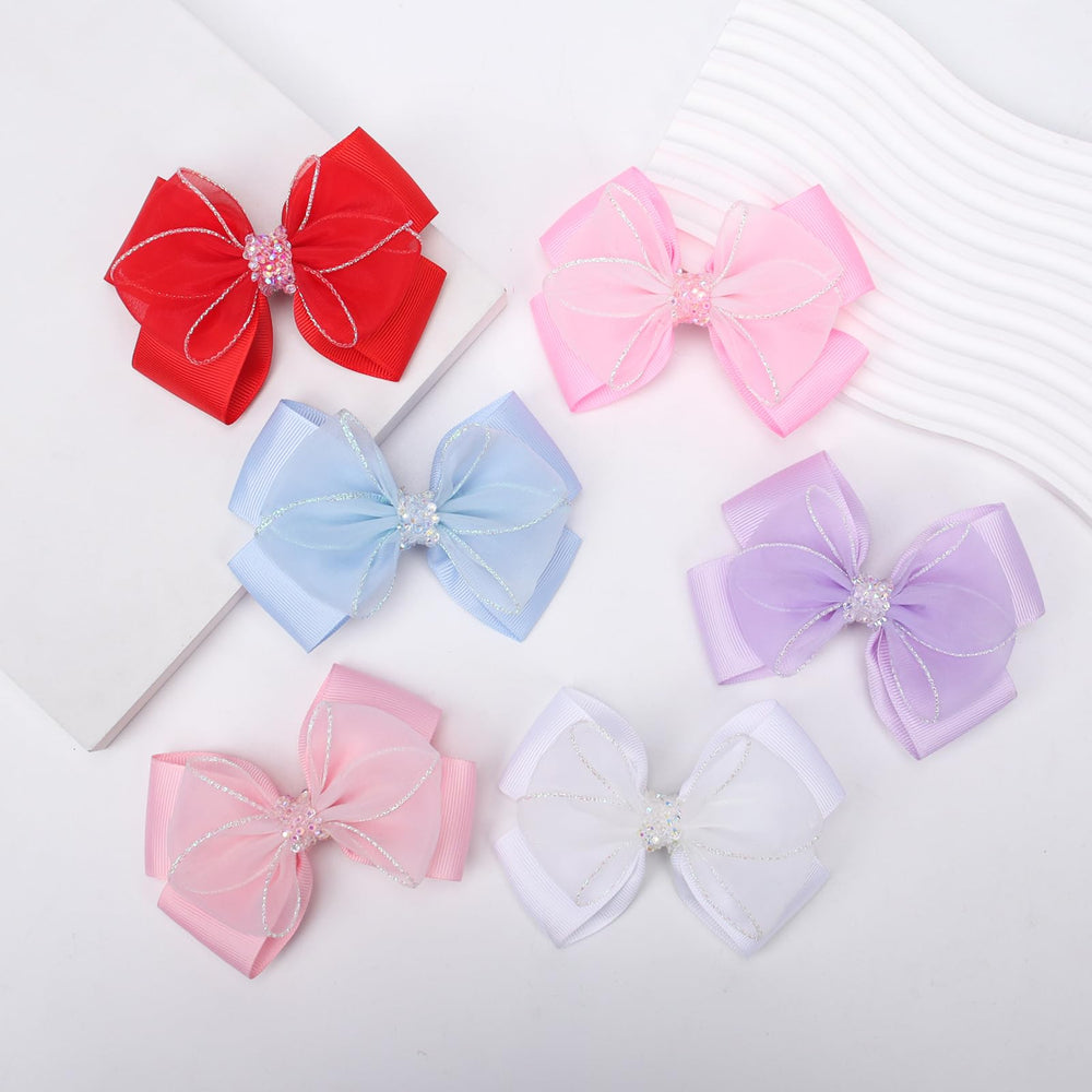 TOFAEVN two bows packaged as gift pair ideal for baby shower and birthdays
