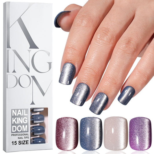 TOGZOM front packaging showing 120 press-on nails and accessories, convenience for quick manicures