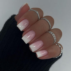 TOGZOM front packaging showing full 24-piece ombre nail kit and benefits