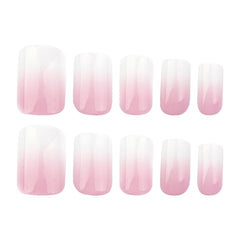 TOGZOM side profile of medium square nail showing thickness and durability benefit