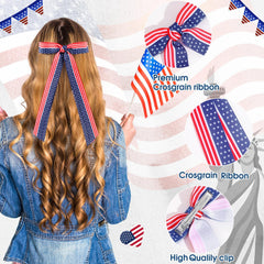 TOKUFAGU bow in ponytail use demonstrating quick festive hair upgrade