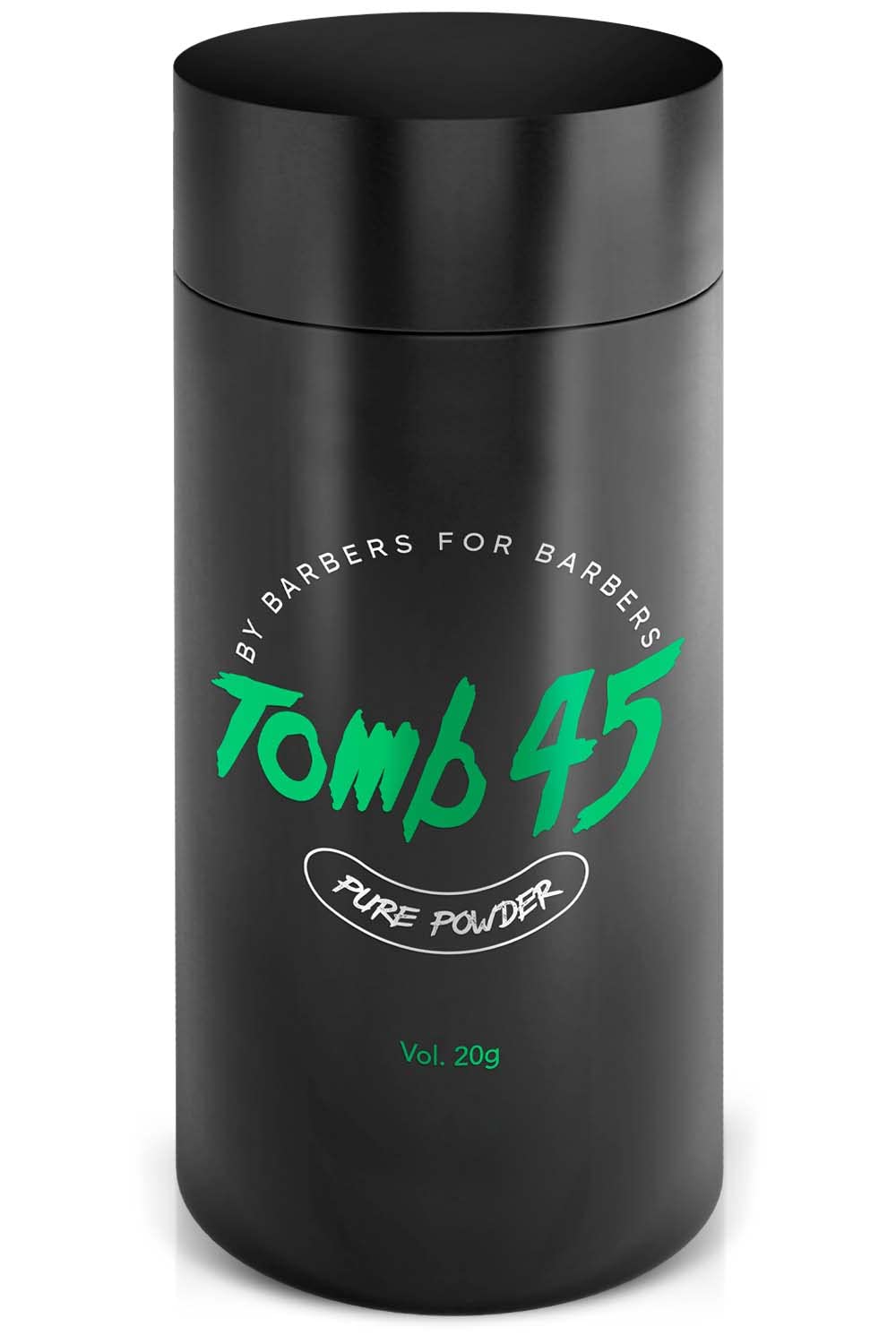 Tomb45 front packaging showing compact bottle and brand clarity for easy storage
