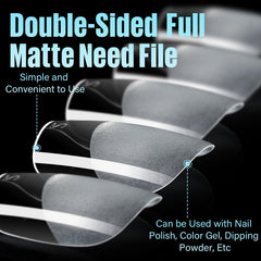 TOMICCA half-matte close-up showing texture that reduces buffing time