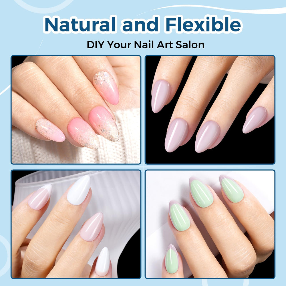 TOMICCA matte inner surface close-up improving glue adhesion and nail health