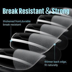 TOMICCA detail of thicker front edge for strength and durability