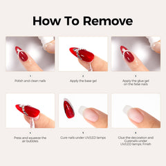 TOMICCA finished 3D nail art displaying neat embellishments and long wear