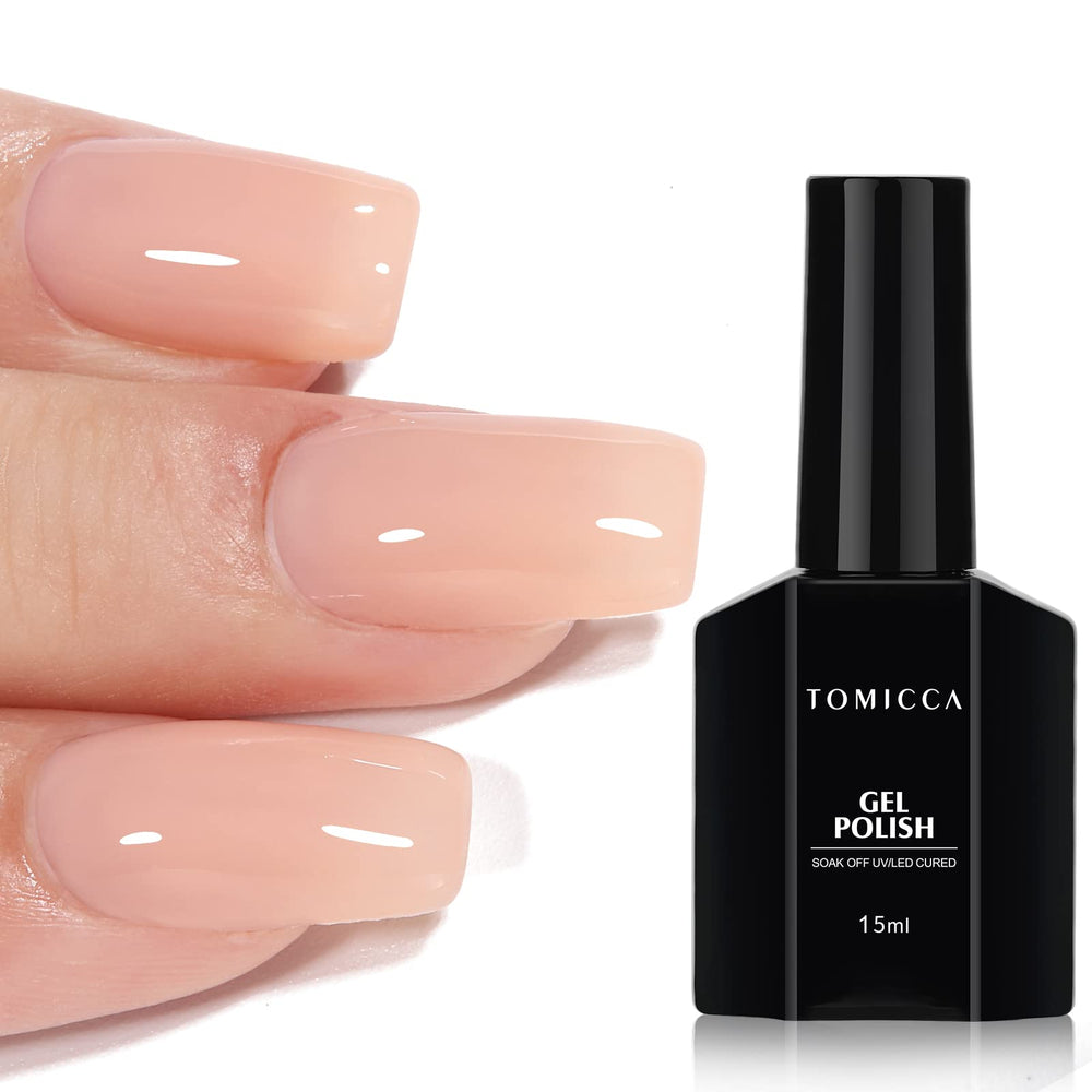 TOMICCA front bottle label showing shade and tidy packaging benefit